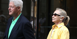 Bill & Hillary Clinton -- Holding Hands ... IN PUBLIC!!!