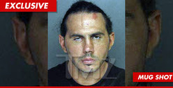 Wrestler Matt Hardy's Mug Shot -- The Eyes Have It