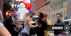 Ryan Gosling Breaks Up NY Street BRAWL