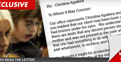 Xtina's Lawyer Attacks Website -- She's NO Child Abuser!