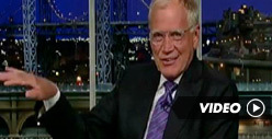 Letterman Blames Earthquake on Kirstie Alley