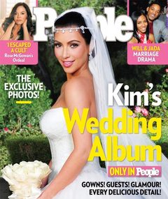 Wedding Photo: Kim Kardashian's $1.5 Million Magazine Cover