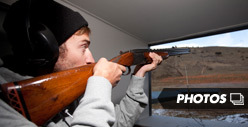 Olympic Snowboarder -- DESTROYER Of Clay Pigeons