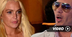Lindsay Lohan Not Biting on Pitbull's VMA Invitation