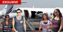 'Jersey Shore' Cast Members -- Escape the Hurricane for VMAs