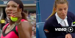 Serena Williams -- Cited for Verbal Abuse
