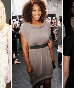 Fashion Week: Serena Williams, Fannings & Ashlee's Cleavage