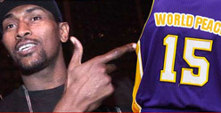 Ron Artest -- Name Change Official ... Say Hello to World Peace
