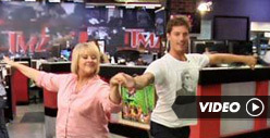 Nancy Grace -- RUMPSHAKIN' in the TMZ Ballroom!!