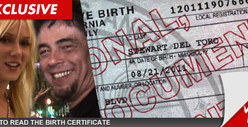 Benicio Del Toro & Kimberly Stewart Secure Newborn's Future
