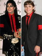 Prince Michael Jackson Pays Tribute to Dad in Germany
