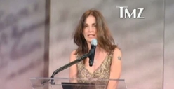 Kim Delaney -- Yanked Off Stage At U.S. Military Event