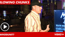 Michael Lohan -- Puking Mystery at BOA