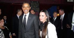 Barack Obama -- Hangin' with a 'Real Housewife'