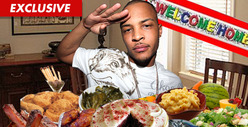 T.I.'s First Day of Freedom -- Bring on the Southern FEAST!!!