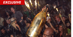Zac Efron -- Nearly DROPPED $100K Gift Bottle of Champagne