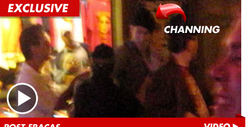 Channing Tatum -- Held Back After Bar Brawl