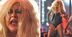 Christina Aguilera -- Stripped Down for MJ Tribute