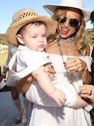Rachel Zoe, Selma Blair Bring Babies to Polo Match