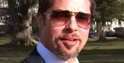 Brad Pitt -- Cops Swarm Movie Set in MASSIVE Gun Raid
