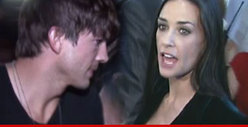 Ashton and Demi -- Weekend Camping Trip ... Together
