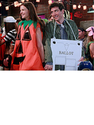 First Look: Katie Holmes is a "Slutty Pumpkin"