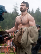 Superman Strips and Shows Off His Ripped Bod