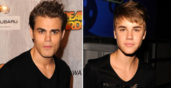 'Vamp Diaries' Star & Justin Bieber -- Separated by Boy Bangs!