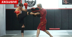 Mark Ballas -- The Shirtless, Sweaty Warrior Workout