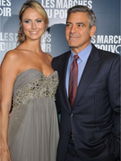 George Clooney's Girlfriend Stacy Keibler Suffers Wardrobe Malfunction