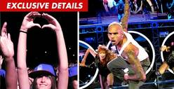 Chris Brown -- MJ's Daughter Gets VIP Treatment at My Show!