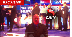Herman Cain -- Ex-Con Had My Back During Republican Debate