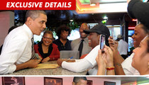 President Barack Obama Chickens Out Big Time ... At Roscoe's