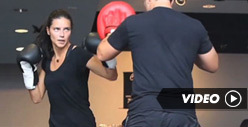 Adriana Lima Beats the Holy Hell Out of Boxing Trainer [VIDEO]