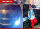 Justin Bieber -- Pulled Over By Cops in NASTY Batman Cadillac
