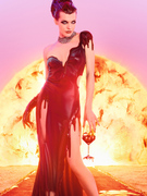 Milla Jovovich Stuns in Apocalypse Calendar Shoot