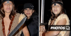 Arnold Schwarzenegger's Love Child -- I'm a Barbarian ... Just Like My Dad