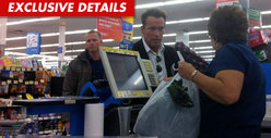 Arnold Schwarzenegger At Walmart -- Save Money, Live Better ... With Security