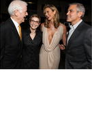 Keibler Meets Clooney's Parents at "The Descendants" Premiere