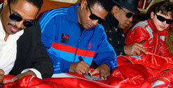 Tito, Marlon and Jackie Jackson -- We Got Screwed Over Thriller Jackets