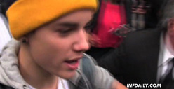 Justin Bieber -- All Smiles After Alleged Baby Mama Exposed