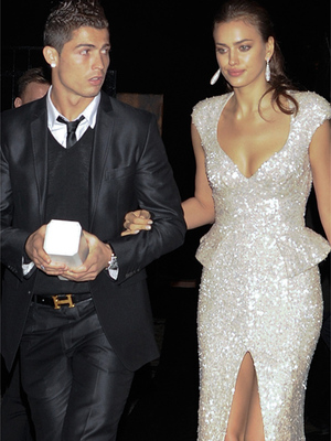 Cristiano Ronaldo & Irina Shayk Attend Marie Claire Awards