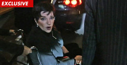Liza Minnelli -- My Leg is BROKEN in 3 Places!!!