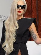 Whoa! Lady Gaga Nearly Flashes All In Daring Dress!