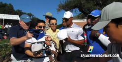 Tiger Woods -- Hounded by Fans ...Still