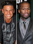 "Jersey Shore" Star Pauly D Teams Up with 50 Cent 