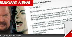 Michael Jackson's Skin Doc Arnie Klein -- The Medical Board Is On My Ass 