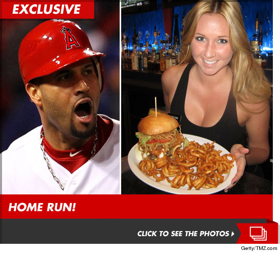 The Albert Pujols machine burger from OC Sports Grill