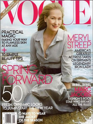 Meryl Streep Covers Vogue Magazine for First Time