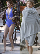 AnnaLynne McCord Sports Sexy Swimsuit!